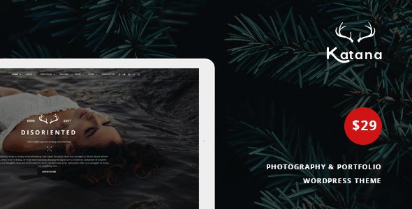 Katana - Photography & Portfolio WordPress Theme - Portfolio Creative TFx Darrel Yuuki