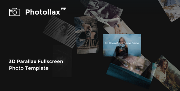 Photollax - Creative Photography WordPress Theme - Photography Creative TFx Holden Gerry
