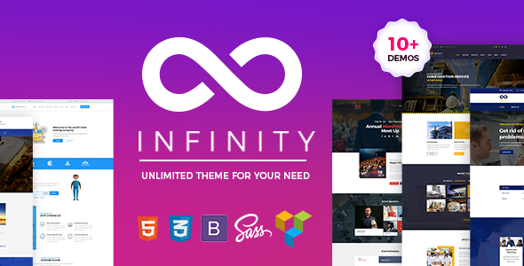 infinity - Multipurpose Business WordPress Landing Page - Business Corporate TFx Reed Norwood