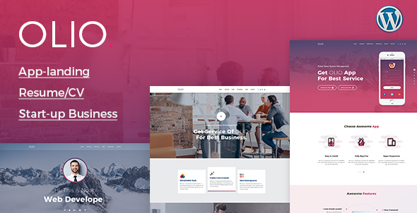 Olio - Premium Multipurpose Landing WordPress Theme
           TFx Maximilian Shouhei