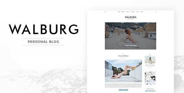 Walburg | WordPress Personal Blog Theme
           TFx Felix Lonnie