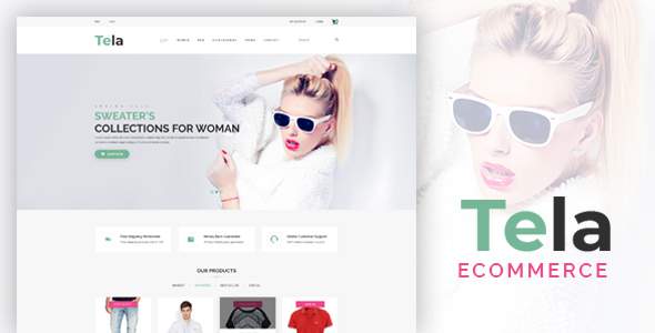 Tela - Fashion eCommerce PSD Template
       TFx Archie Ritchie