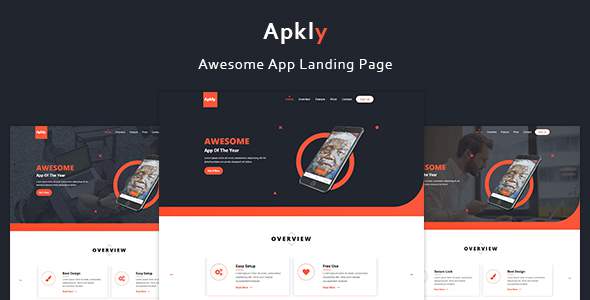 Apkly - App Landing Page Template
       TFx Radclyffe Scottie