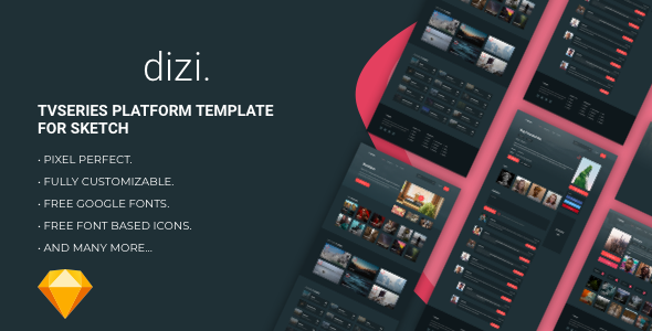 Dizi - TV Series Platform Template
       TFx Ralf Amery