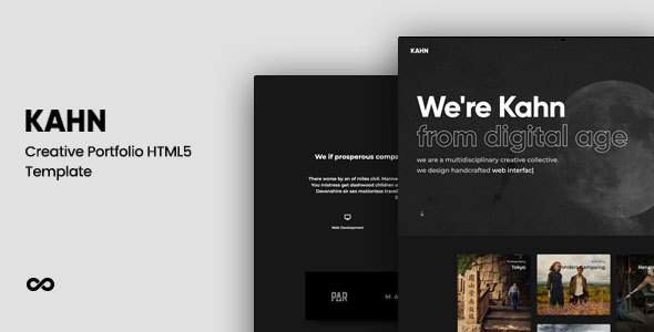 Kahn - Creative Portfolio Ajax Template
       TFx Quinton Amzhaach