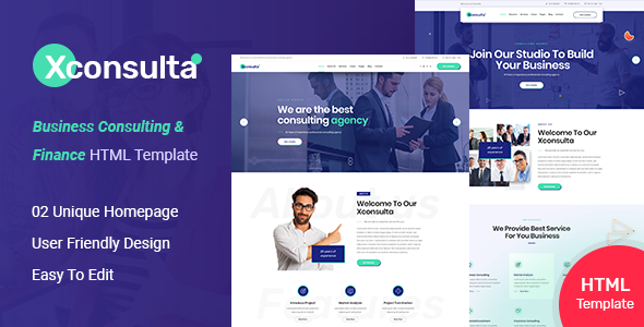 Xconsulta - Business & Startup HTML5 Template
       TFx Shelley Leland
