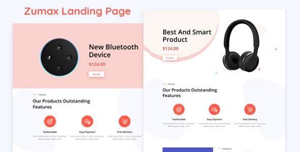 Zumax - Product Landing Page
       TFx Mathew Eliot