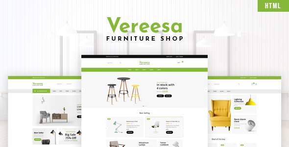 Vereesa - Furniture Shop HTML Template
       TFx Jerold Sid