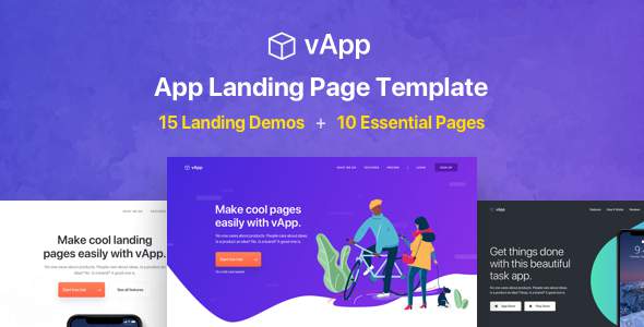 vApp - App Landing Page TFx LandingPages