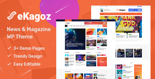eKagoz - News Magazine WordPress Theme TFx