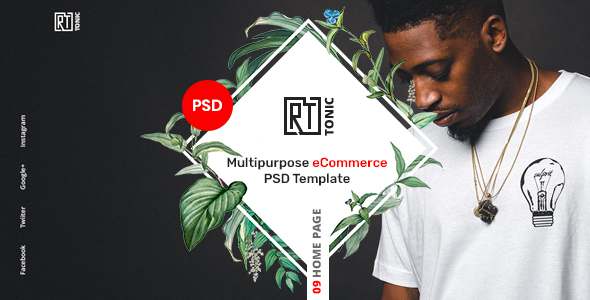 RT Tonic - Multipurpose eCommerce PSD Template TFx 