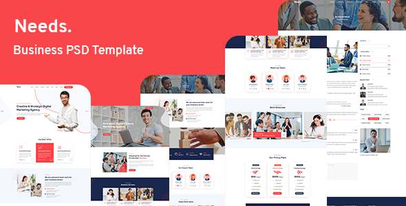 Needs - Business PSD Template TFx