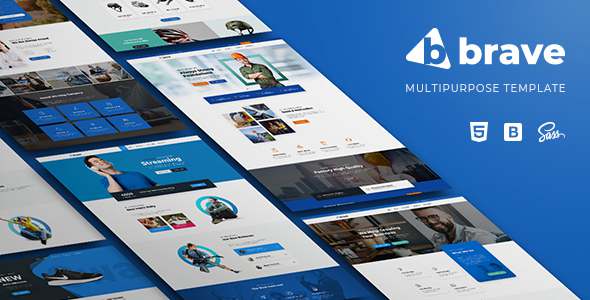 Brave - Multi-Purpose HTML5 Template TFx