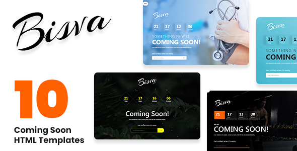 Besiva - Multipurpose Coming Soon HTML-Bootstrap Template TFx 