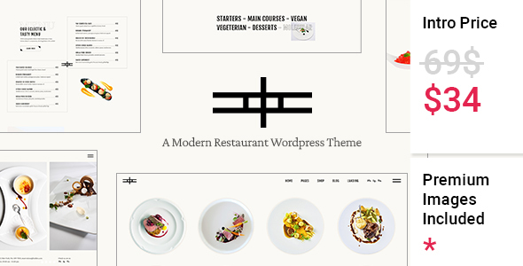 Asparagus - Modern Restaurant Theme TFx 