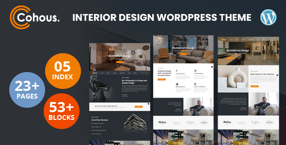 Cohous - Interior WordPress Theme TFx WordPress