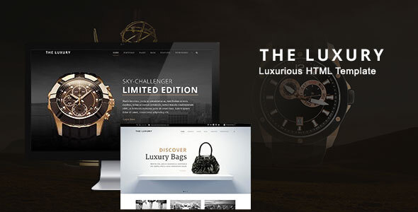 The Luxury - Responsive HTML Template TFx 