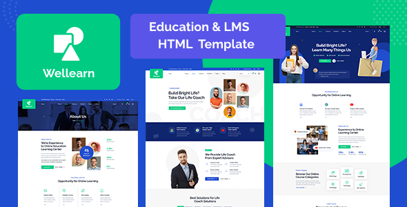 Wellern - Coach Online Courses HTML Template TFx