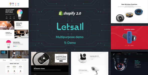 Letsall - CCTV Shopify Theme TFx Shopify