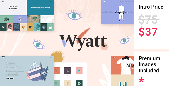 Wyatt - Creative Portfolio Theme TFx WordPress