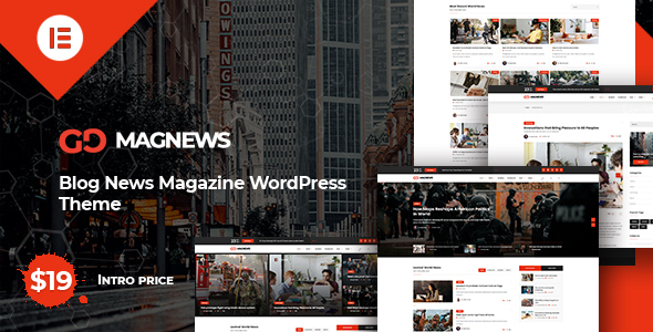 Gmag - Blog News Magazine WordPress Theme TFx