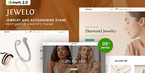 Jewelo - Jewelry And Accessories Responsive Shopify Theme TFx