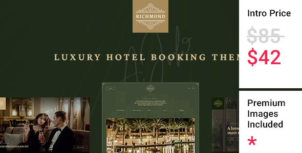 Richmond - Luxury Hotel Booking Theme TFx