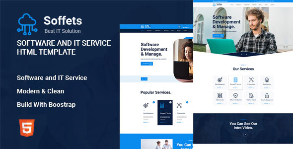 Soffets - Software and IT Service HTML Template TFx