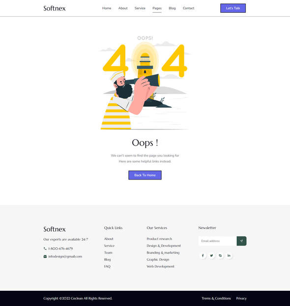 Softnex - Digital Marketing Agency Elementor Template Kit TFx