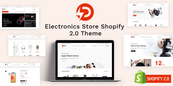 Drou - Electronics Store Shopify 20 Theme TFx