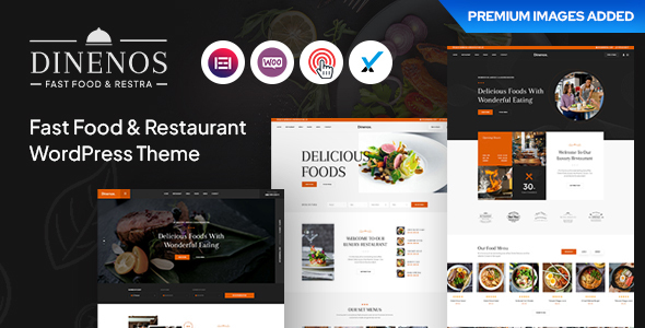 Dinenos - Restaurant WordPress Theme TFx