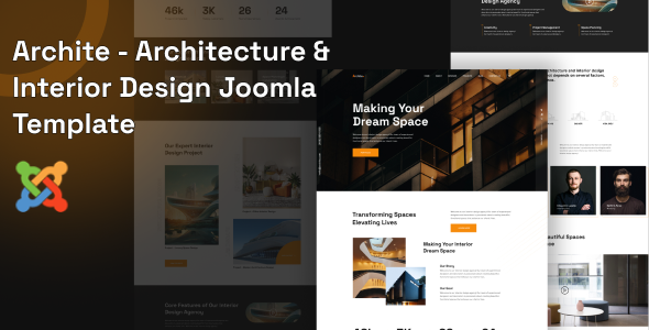 Archite – Architecture amp Interior Design Joomla Template TFx