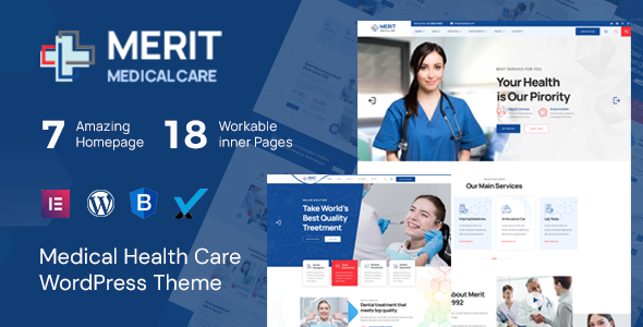 Merit - Health amp Medical WordPress Theme TFx