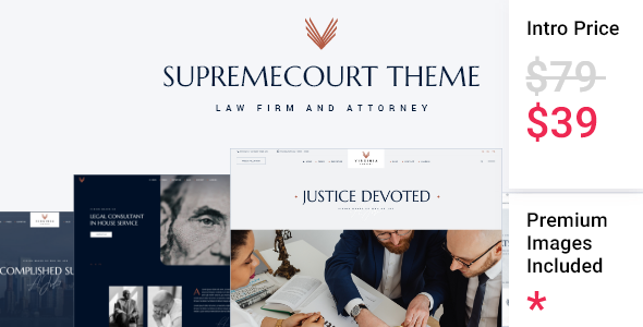 SupremeCourt - Law Firm and Attorney Theme TFx