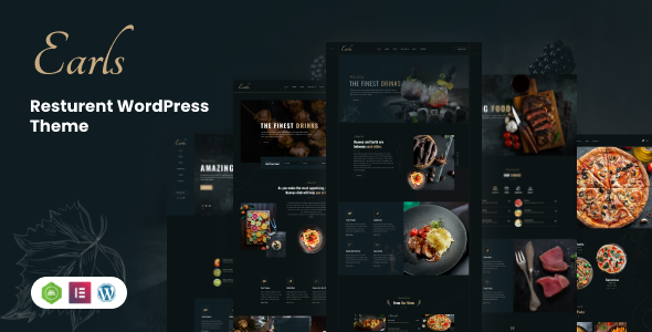 Earls - Restaurant WordPress Theme TFx WordPress