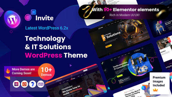 Invite - IT Solutions amp Technology WordPress Theme TFx