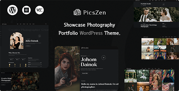 Picszen - Photography WordPress Theme TFx