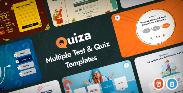 Quiza - Multiple Test amp Quiz Templates TFx