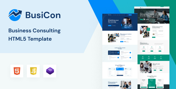 Busicon - Business Consulting HTML5 Template TFx