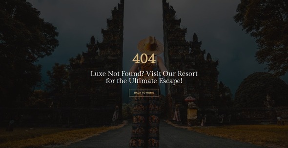 Delux – Luxury Hotel amp Resort Elementor Template Kit TFx