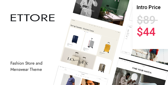 Ettore – Fashion Store and Menswear WooCommerce Theme TFx