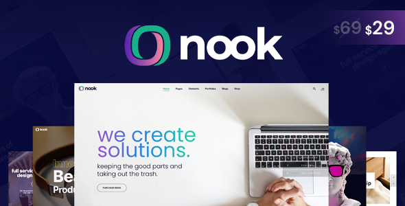 Nook – Modern Multi-Purpose WordPress Theme TFx